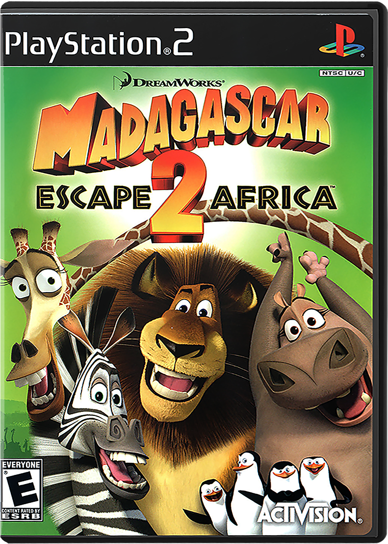 Madagascar Escape to Africa 2 - PLAYSTATION 2