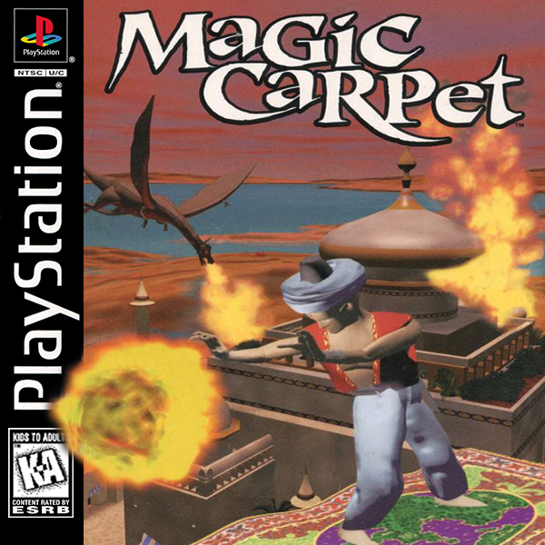 Magic Carpet - PLAYSTATION