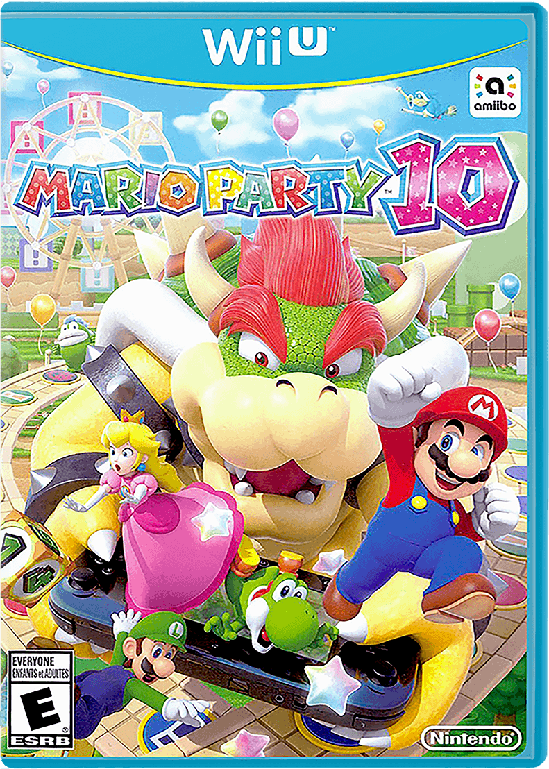 MARIO PARTY 10 W/BOWSER AMIIBO - WII U