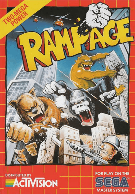 Rampage - SEGA MASTER