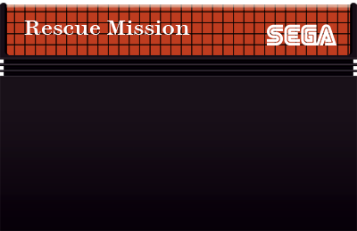 RESCUE MISSION - SEGA MASTER