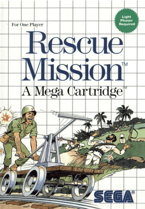 RESCUE MISSION - SEGA MASTER
