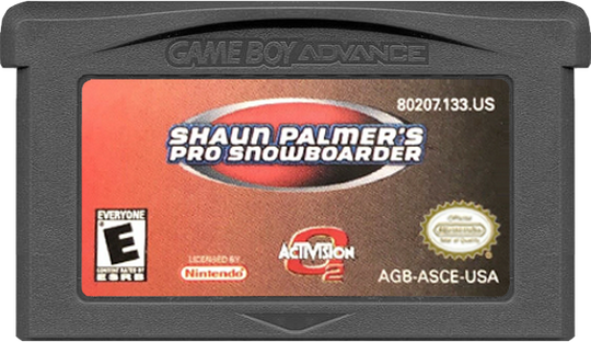 SHAUN PALMER'S PRO SNOWBOARDER - GAMEBOY ADVANCE