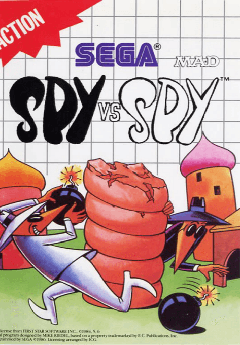 Spy Vs Spy - SEGA MASTER