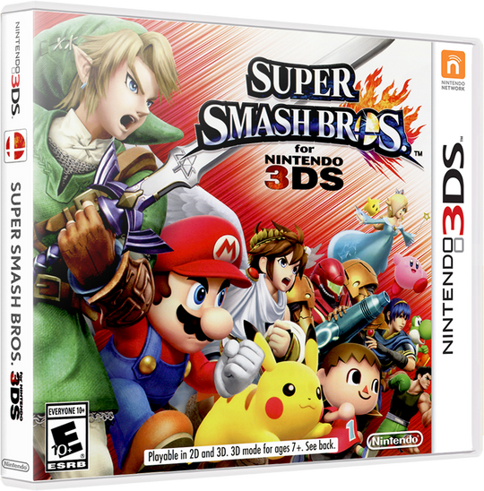 SUPER SMASH BROS 3D - NINTENDO 3DS