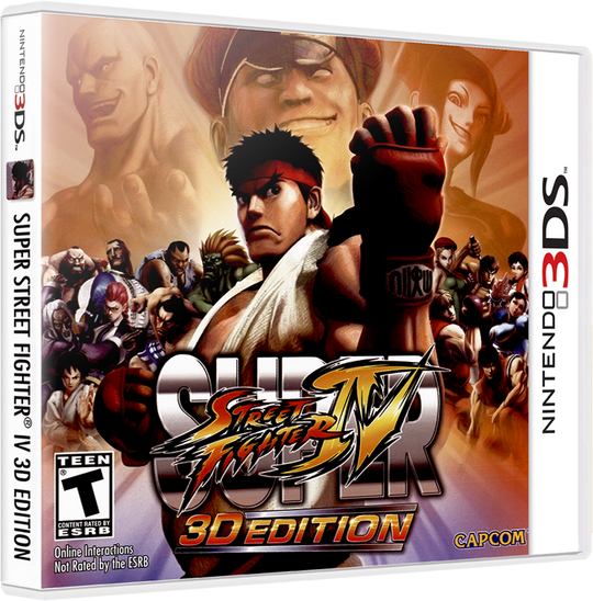 SUPER STREET FIGHTER IV 3D - NINTENDO 3DS