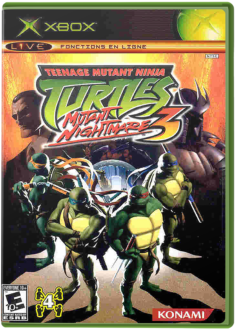 Teenage Mutant Ninja Turtles 3 Mutant Ni - XBOX