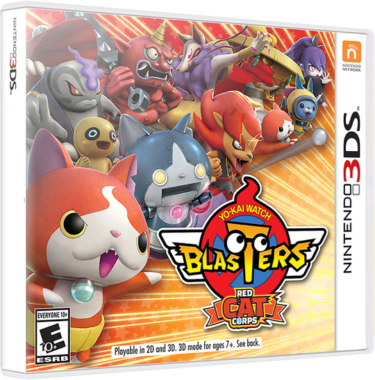 YO-KAI WATCH BLASTERS RED CAT CORPS - NINTENDO 3DS