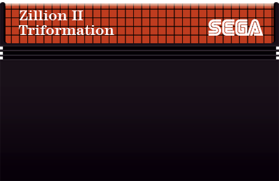 Zillion II The Tri Formation - SEGA MASTER