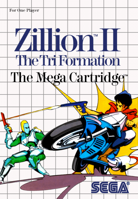 Zillion II The Tri Formation - SEGA MASTER